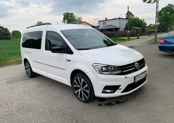 Volkswagen Caddy cena 76000 przebieg: 130452, rok produkcji 2018 z Pszczyna małe 466